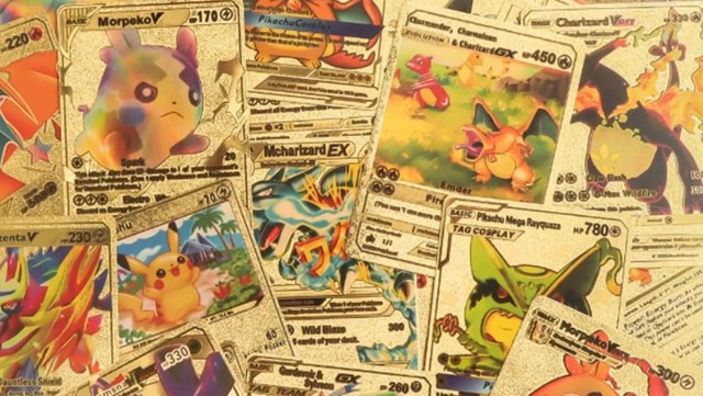 Złote karty Pokemon najczęściej są podróbkami bez większej wartości kolekcjonerskiej.
