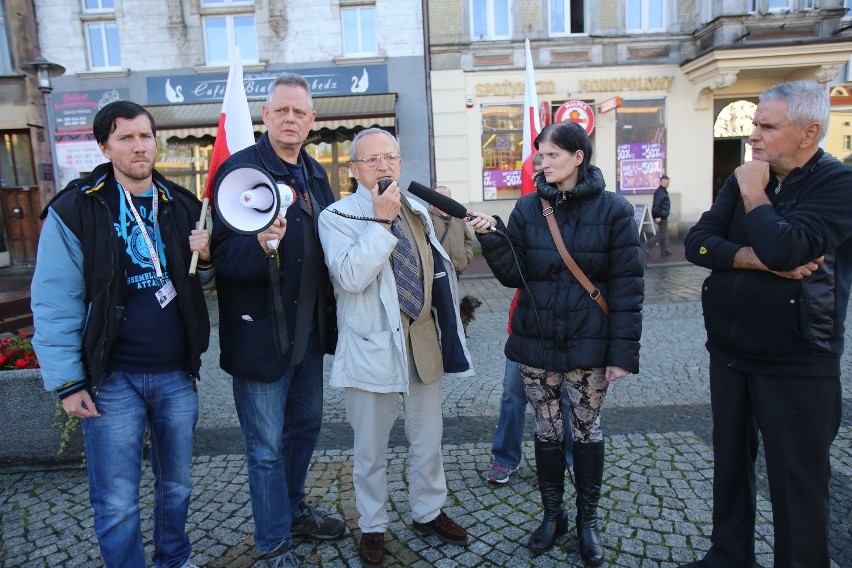 Manifestacja w Mysłowicach