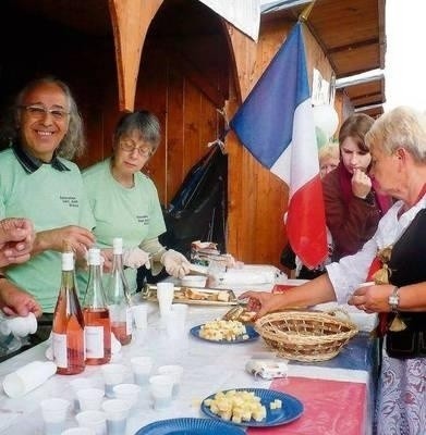 Francuskie smakołyki cieszyły się bardzo dużym powodzeniem FOT. JOLANTA BIAŁEK