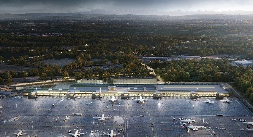 Wizualizacje nowego terminala pasażerskiego na krakowskim...