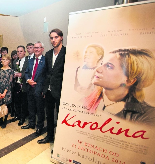 Ogólnopolska premiera filmu "Karolina" odbyła się 18 listopada w sanktuarium Bożego Miłosierdzia w krakowskich Łagiewnikach