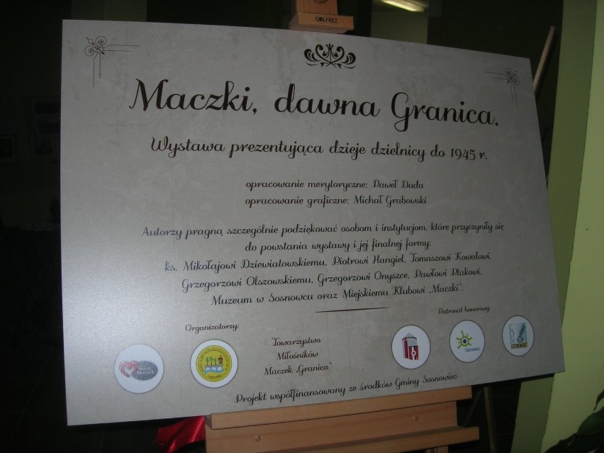 Maczki, dawna Granica: wystawa o Sosnowcu-Maczkach sprzed lat