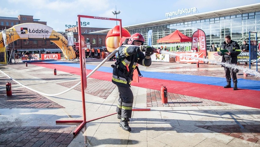 Firefighter Combat Challenge w Manufakturze: kto zostanie najlepszym strażakiem? [ZDJĘCIA+FILM]