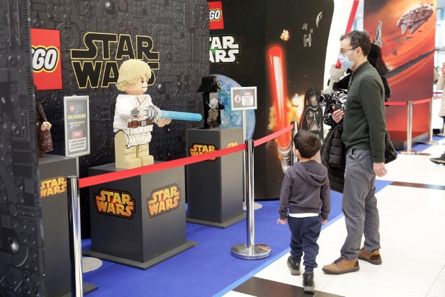 W galerii handlowej VIVO! Lublin można już oglądać „Kosmiczną wystawę LEGO Star Wars”