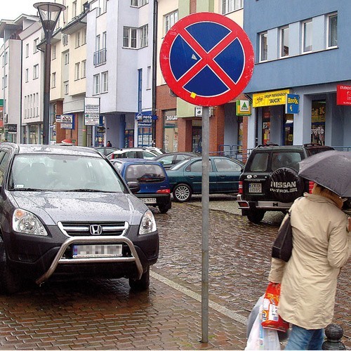 Ulica Wyszyńskiego, na której strażnicy miejscy znajdują często źle zaparkowane auta.