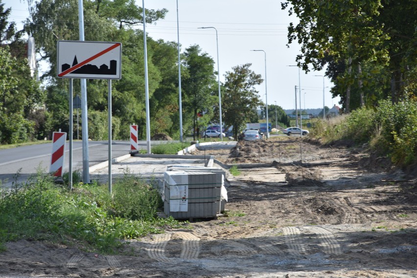 Ulicą Nakielską w Mroczy już tej jesieni będzie  wygodniej...