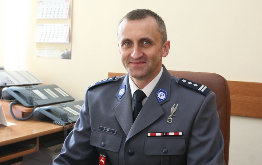 Robert Szewc na stanowisku pełniącego obowiązki komendanta KWP w Lublinie