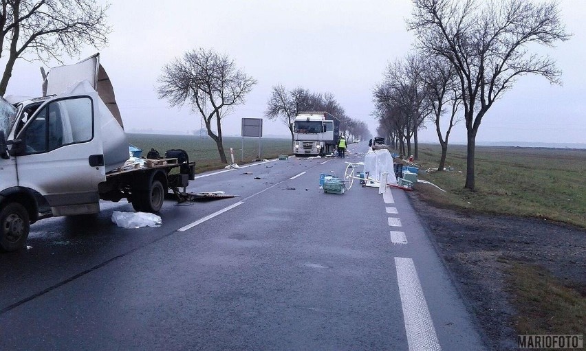 Tragiczny wypadek na drodze krajowej 94 pod Brzegiem.