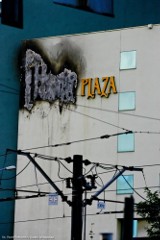 Wrocław: Nocny pożar w hotelu Park Plaza