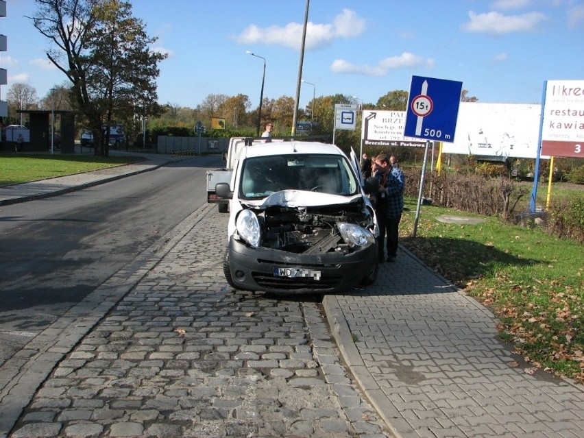 Wrocław, wypadek na skrzyżowaniu ul. Głównej i Stabłowickiej