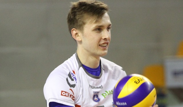 Mateusz Bieniek być może zagra w piątkowym meczu w Olsztynie. 