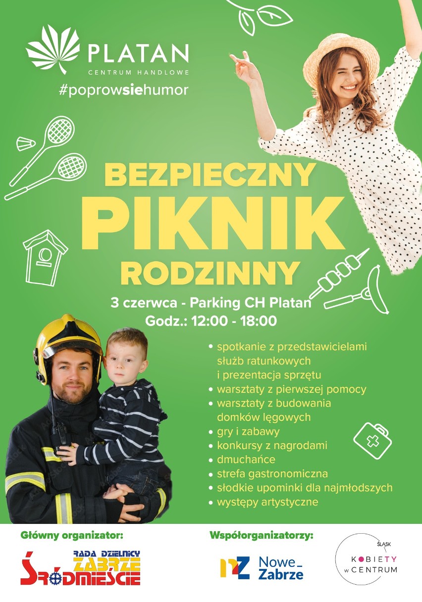 Bezpieczny piknik rodzinny odbędzie się 3 czerwca przed CH...