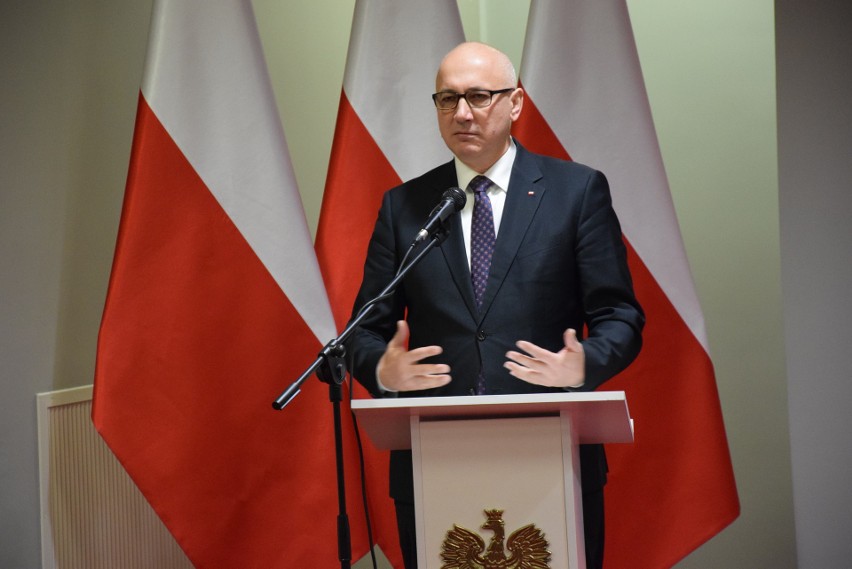 Minister Joachim Brudziński gościł w Gorzowie m.in. w...