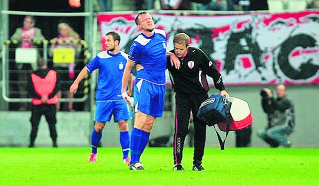 Jacek Kuklis nie zagra w następnych meczach ŁKS.