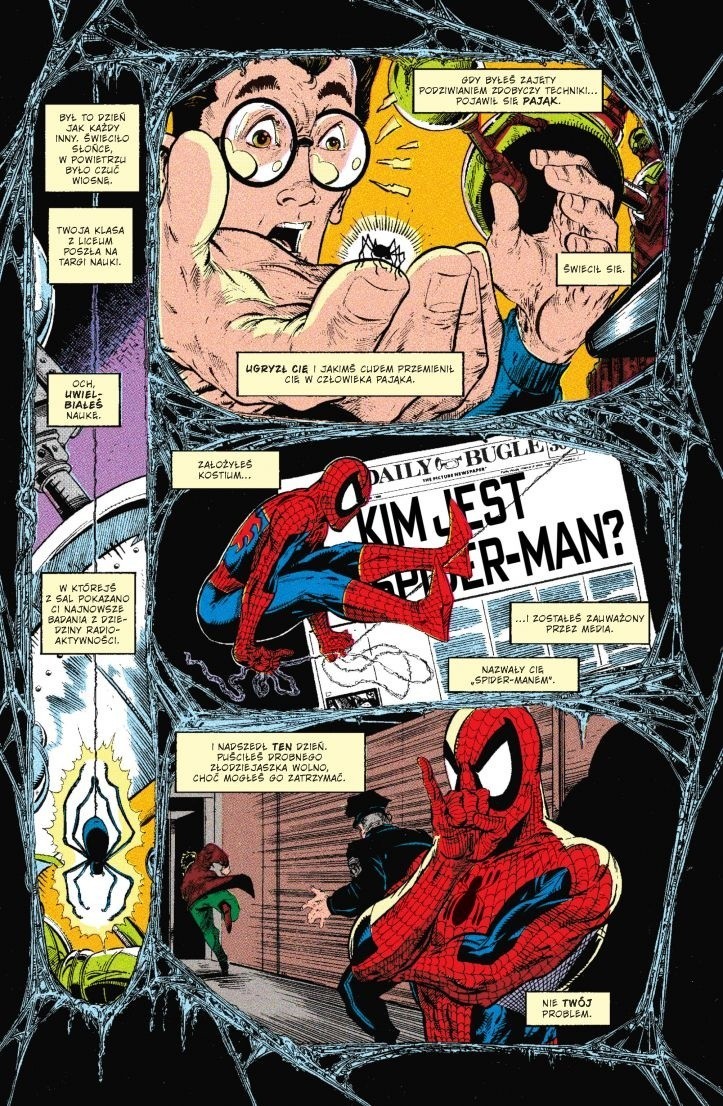 Spider Man Todd McFarlane [RECENZJA] Jedna z najoryginalniejszych historii o "Człowieku pająku" z rekordowymi wynikami sprzedaży