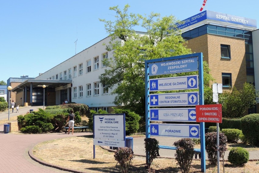 Szpital dziecięcy w Toruniu. Tu klimatyzacja jest w budowie