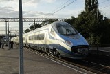 Pendolino w Kutnie. Najnowszy pociąg PKP Intercity odwiedził Łódzkie [ZDJĘCIA]