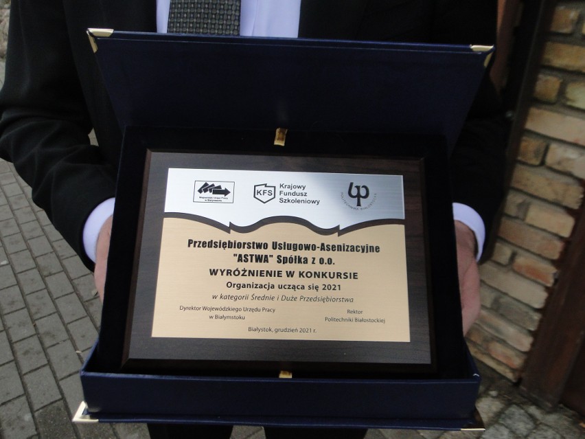 Białostocka ASTWA nagrodzona w konkursach BCC i WUP, a prezes z tytułem profesora z Kazachstanu