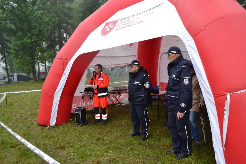 Oświęcim. Stażacy, policjanci i ratownicy medyczni ćwiczyli swoje umiejętności