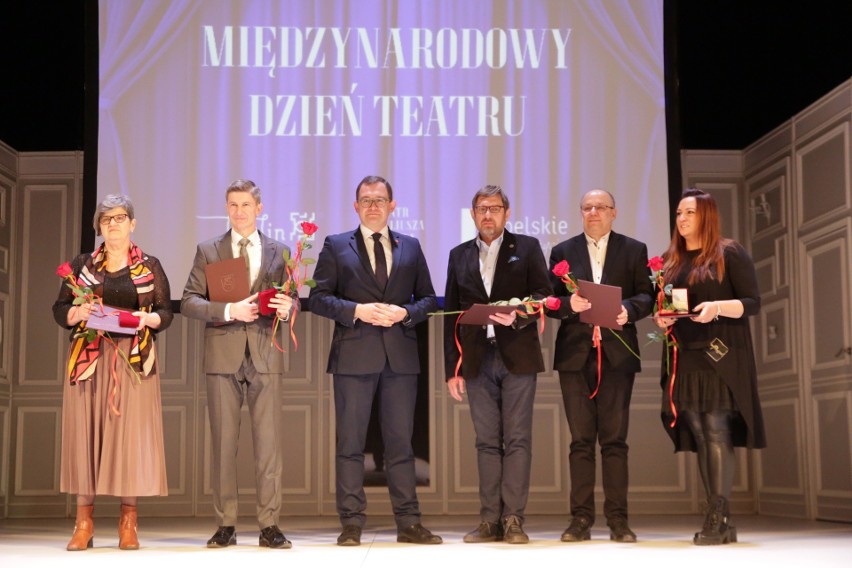 Lublin. Międzynarodowy Dzień Teatru. W Osterwie uhonorowano najbardziej zasłużonych artystów. Zobacz zdjęcia