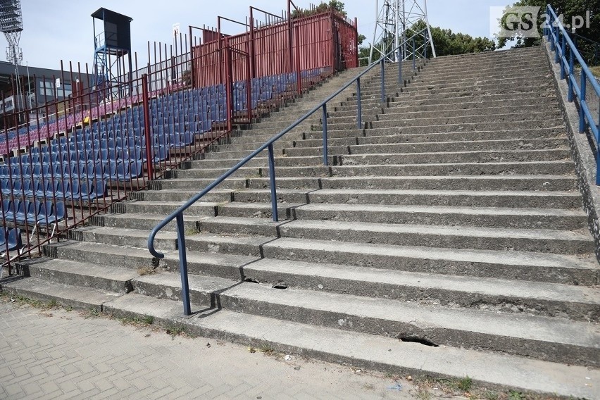 Stadion Pogoni Szczecin w 2018 roku