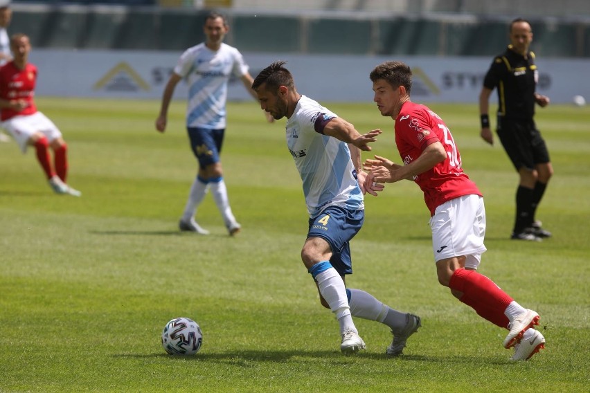 7.06.2020 rzeszow 2 liga pilka nozna  stal rzeszow widzew...