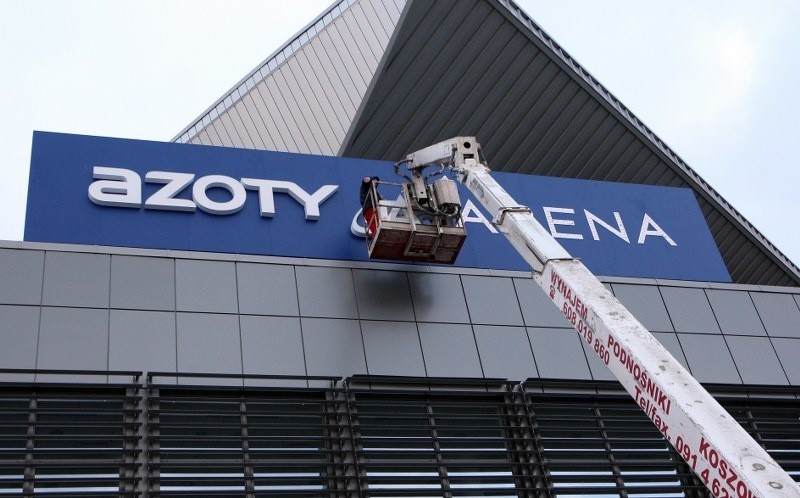 Azoty Arena - jest już logo na szczecińskiej hali