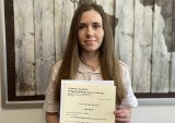 Amelia Kulpińska z  I Liceum Ogólnokształcącego w Busku finalistką Olimpiady Literatury i Języka Polskiego 