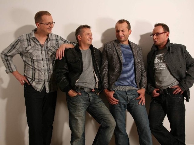 Przemek Borkowski (z lewej), Mikołaj Cieślak, Robert Górski i Rafał Zbieć  zapewnią białostoczanom za tydzień dużą dawkę dobrego humoru.