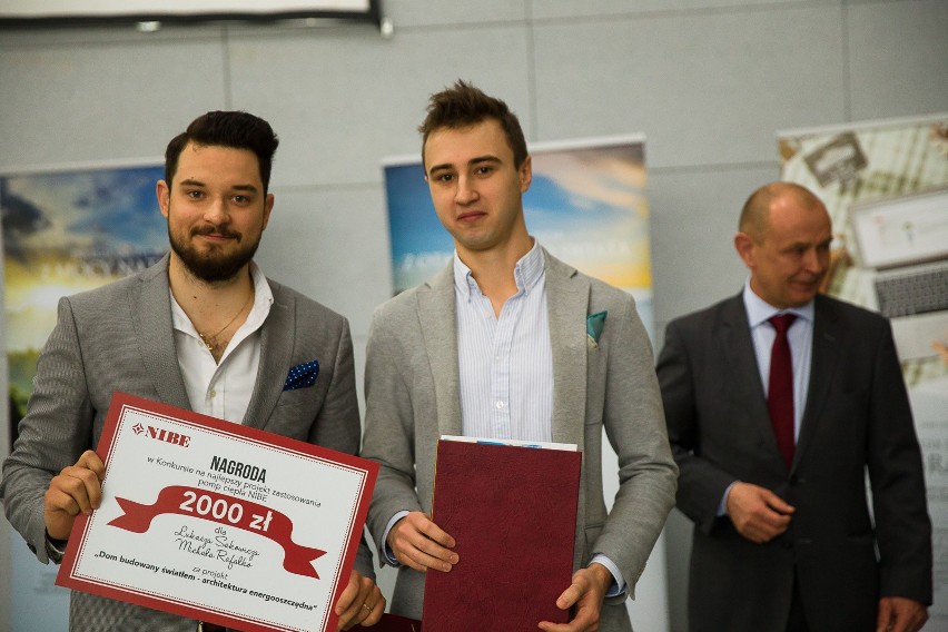 Michał Rafałko (z prawej) i Łukasz Sakowicz zaprojektowali...