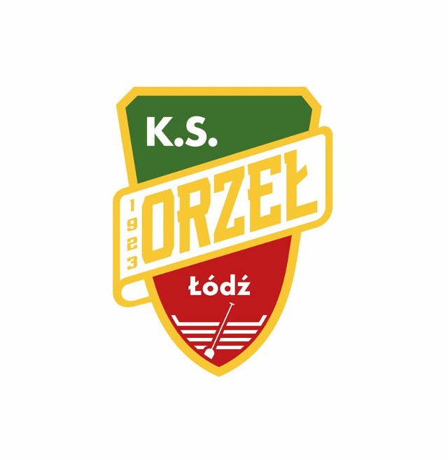 Tak prezentuje się nowy herb Orła Łódź. Rok założenia dowodzi, że klub w tym roku obchodzi jubileusz