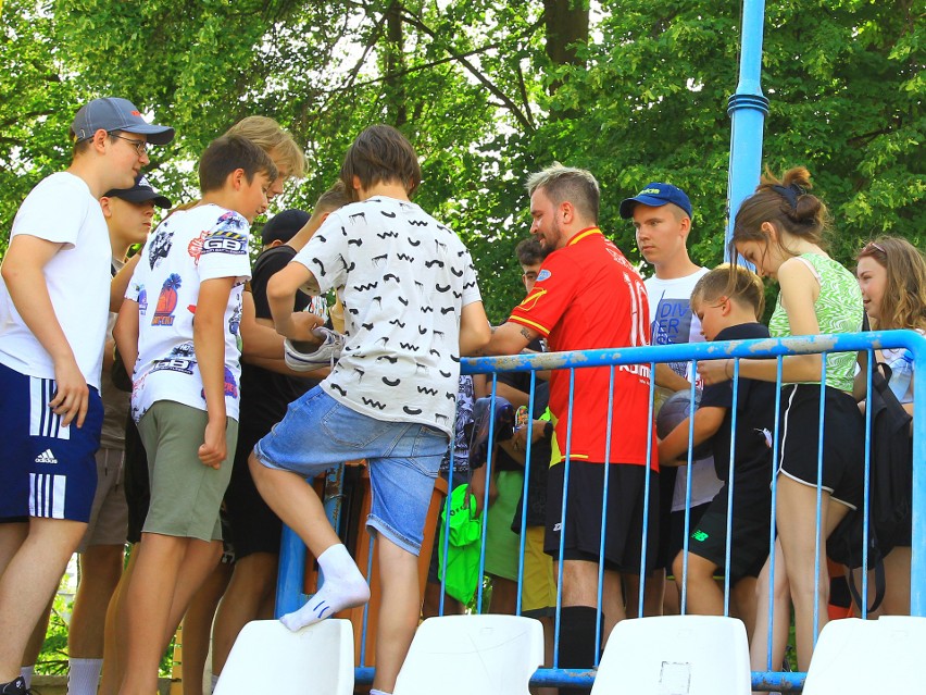 Tymoteusz Puchacz, reprezentant Polski na meczu piłki nożnej w Świebodzinie!