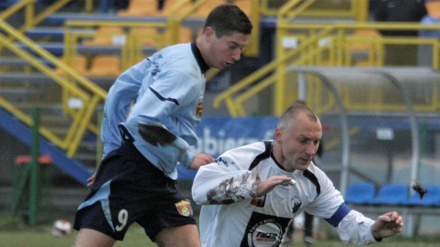 Robert Lewandowski kontra Dariusz Romuzga. Kmita Zabierzów - Znicz Pruszków (10.11.2007 r.)