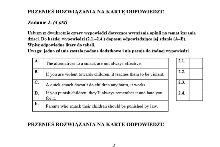 Prawidłowe odpowiedzi:...