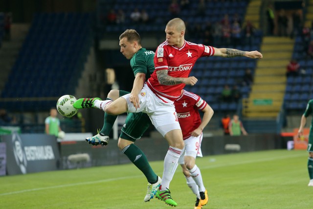 Pierwszego gola w spotkaniu Wisły ze Śląskiem Wrocław strzelił w 60 minucie Zdenek Ondrasek