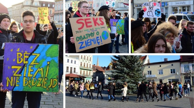 - Jesteśmy bardzo dumni, że na nasz inowrocławski protest przyszło około stu uczniów ze wszystkich inowrocławskich szkół - stwierdziła Zofia Kiestrzyn z I LO w Inowrocławiu, jedna z organizatorek protestu