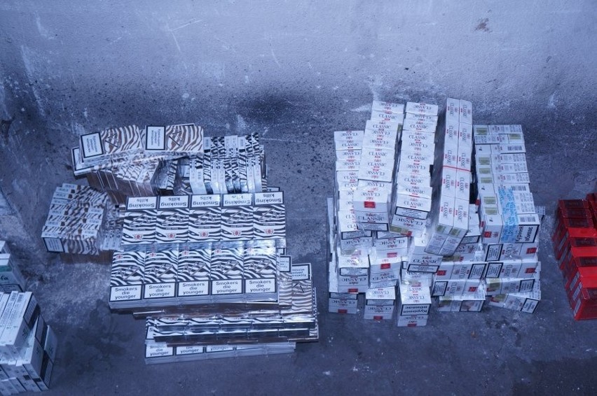 Prawie 150 tys. nielegalnych papierosów w rękach policji