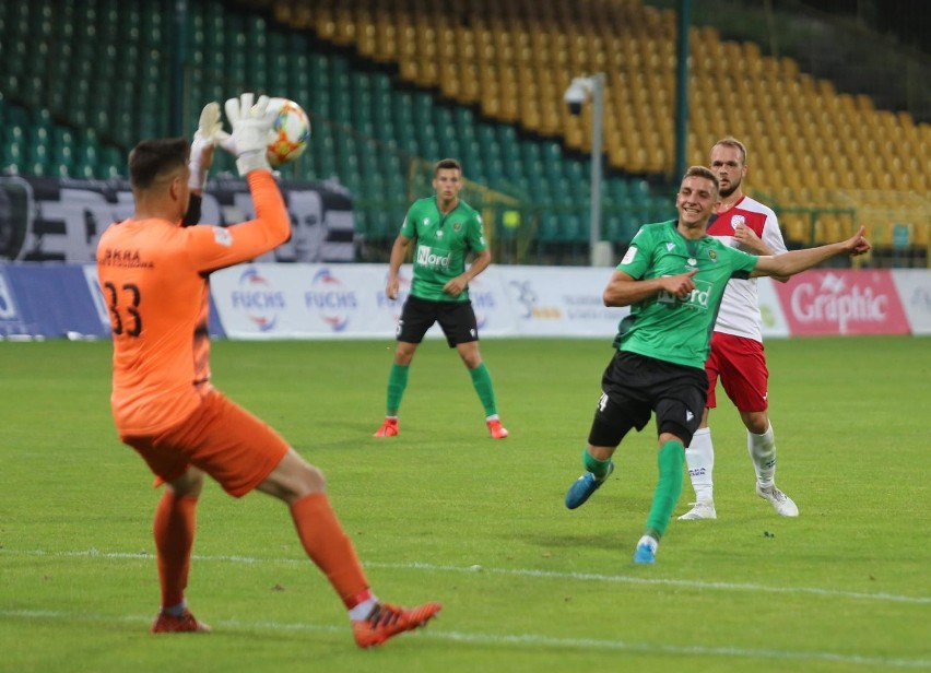 GKS Katowice wygrał ze Skrą Częstochowa 2:0