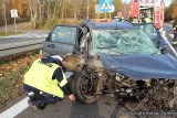 Wypadek w Czechowicach-Dziedzicach. Nie żyje 38-latek. Kto kierował? [ZDJĘCIA]