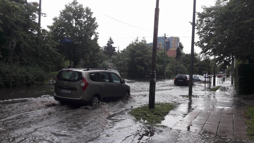 Oberwanie chmury we Wrocławiu