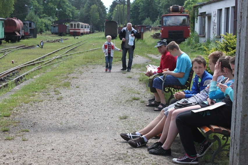 Industriada 2014 na kolejce wąskotorowej w Rudach