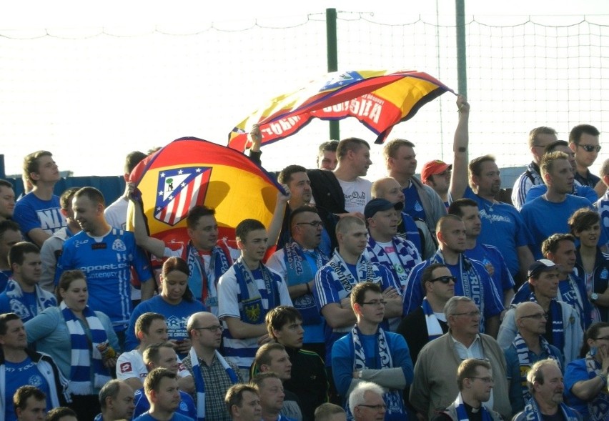 Kibice na meczu Ruch Chorzów - Wisła Kraków 2:2