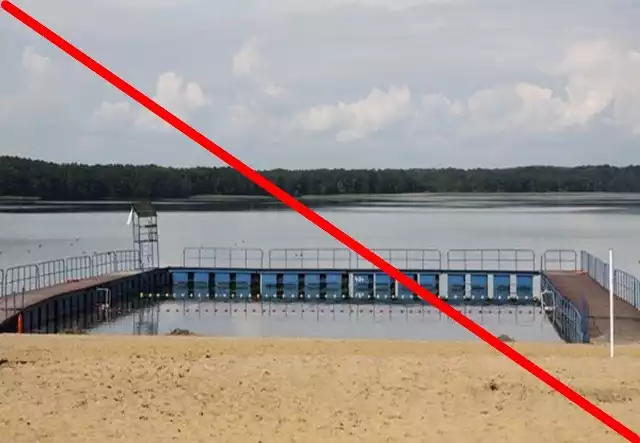 Zakaz kąpieli na plaży nad jeziorem Drawsko przy ulicy Drahimskiej w Czaplinku został wprowadzony przez organizatora kąpieliska, czyli miasto, z powodu podejrzenia zakwitu glonów sinic.