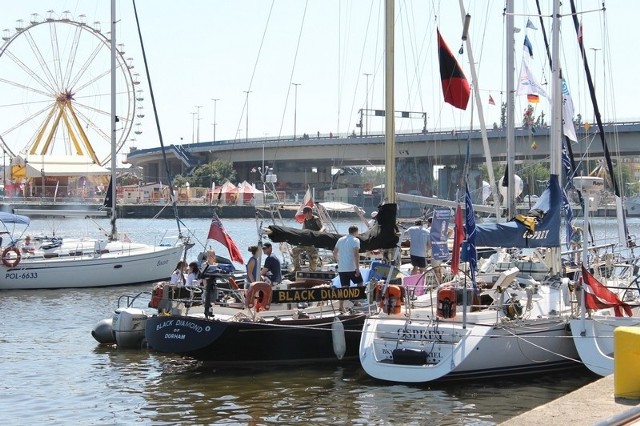 The Tall Ships Races 2013 - UM wstrzymał ruch jachtów.