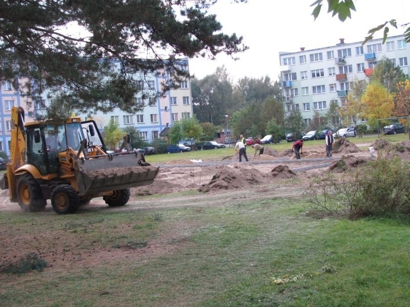 - Spółdzielnia zdecydowała się na budowę mini boiska...