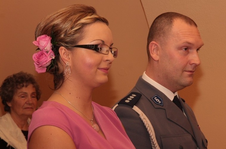 Międzyrzecz: Ślub pani wiceburmistrz i komendanta policji