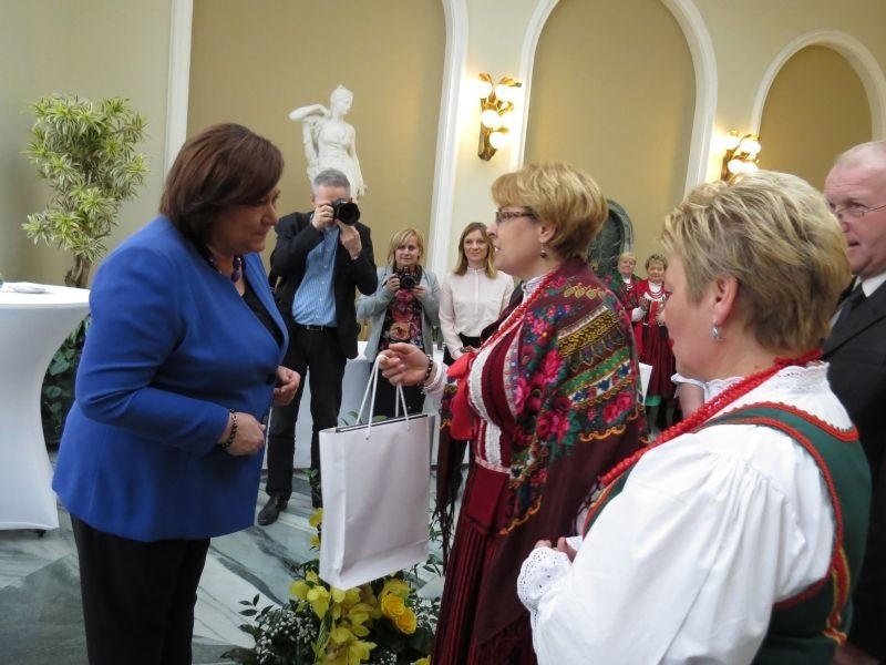 Małżonka Prezydenta Rzeczypospolitej Polskiej Anna...