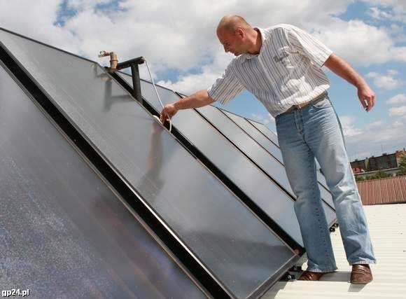 Solary słoneczne nie są popularne w Bytowie