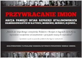 Zginęli potajemnie, anonimowo. Dziś publicznie odzyskują swoje imiona