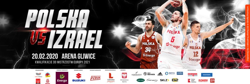 Reprezentacja Polski w koszykówce zagra w Gliwicach.